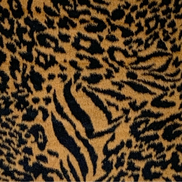 Marley Lilly~NWT~Women's Open Front Wool Blend Leopard/Animal Print Vest~Sz L/XL - Picture 7 of 11